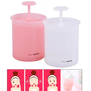 Portable Foam Bubble Maker For Shampoo Face Cleanser