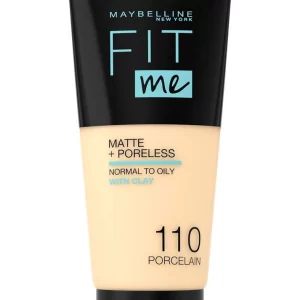 Maybelline New York Fit Me Matte & Poreless Liquid Foundation 18ml Tube