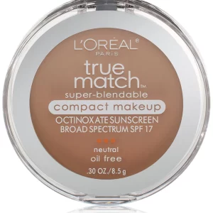 L'Oréal Paris True Match Super-Blendable Compact Makeup, N4 Buff Beige