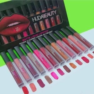 Huda Beauty Lip Gloss Pack Of 12